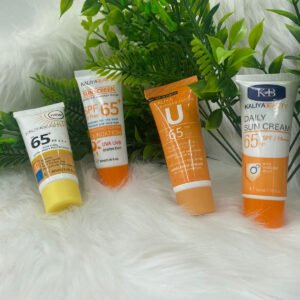 PROTECTORES SOLARES KALIYABEAUTY 65+ SPF