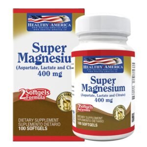 SUPER MAGNESIUM 400MG 100 CAPSULAS BLANDAS