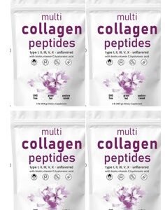 Multi collagen Peptidos  Colageno x4und