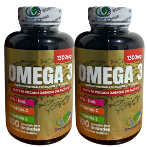 COMBO OMEGA 3 x 1300 MG con Invima x 2