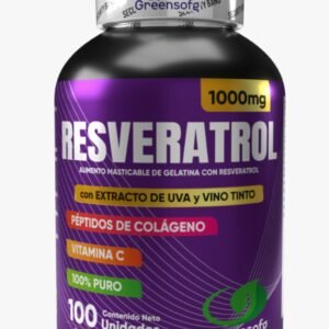 Resveratrol 1000 mg con Invima