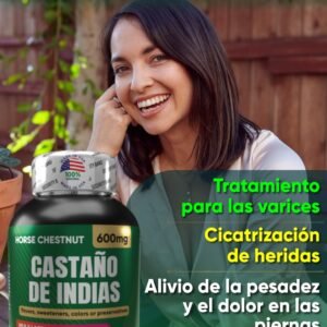Castaño de Indias x 600 mg