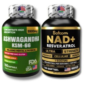 Combo Nad Americano + Ashwagandha KSM-66 Americana