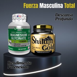 SHILAJIT GOLD + MAGNESIO GLICINATO CON B6