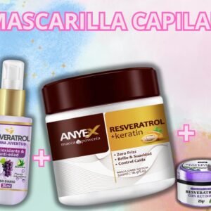 MASCARILLA RESVERATROL, SERUM Y EXFOLIANTE LABIAL